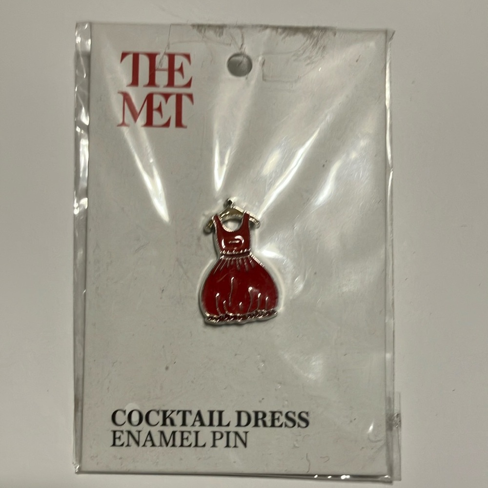 Red Enamel Pin